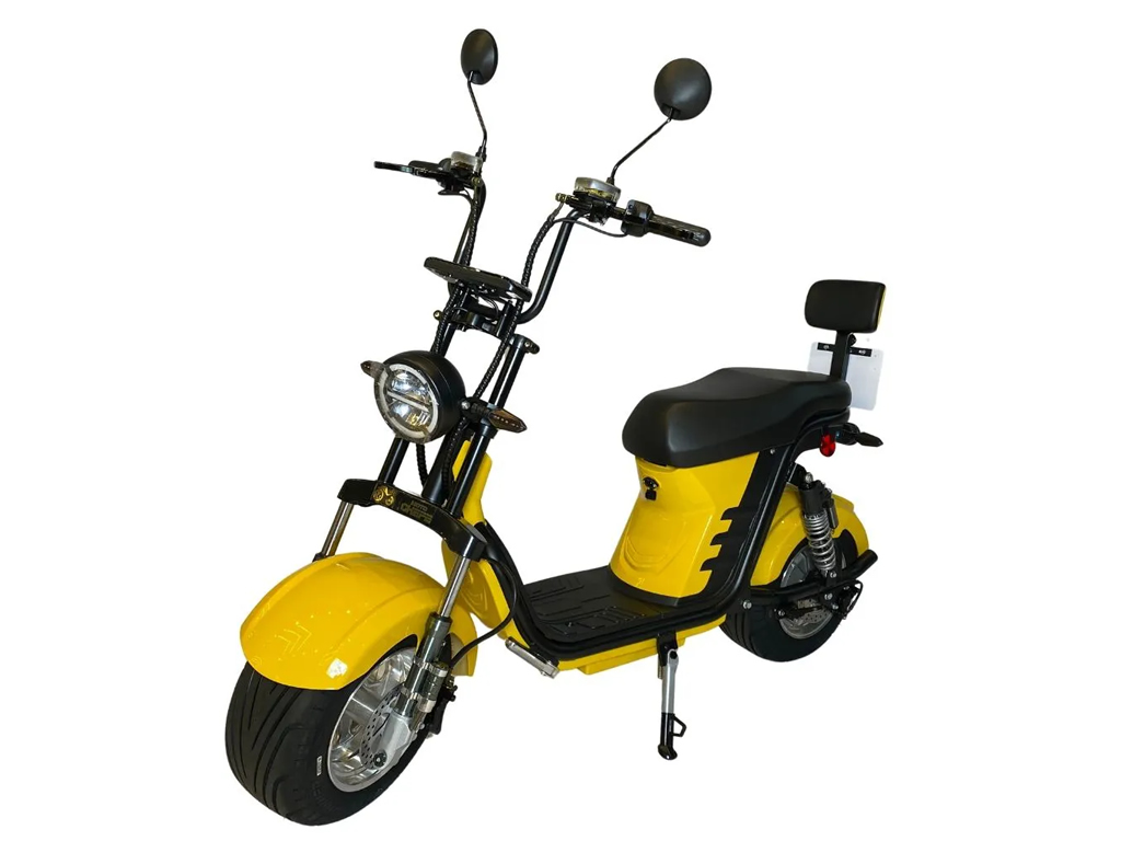 Scooter Elétrica X12 - 1000W - Amarelo